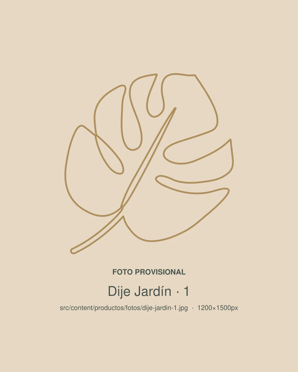 Dije Jardín