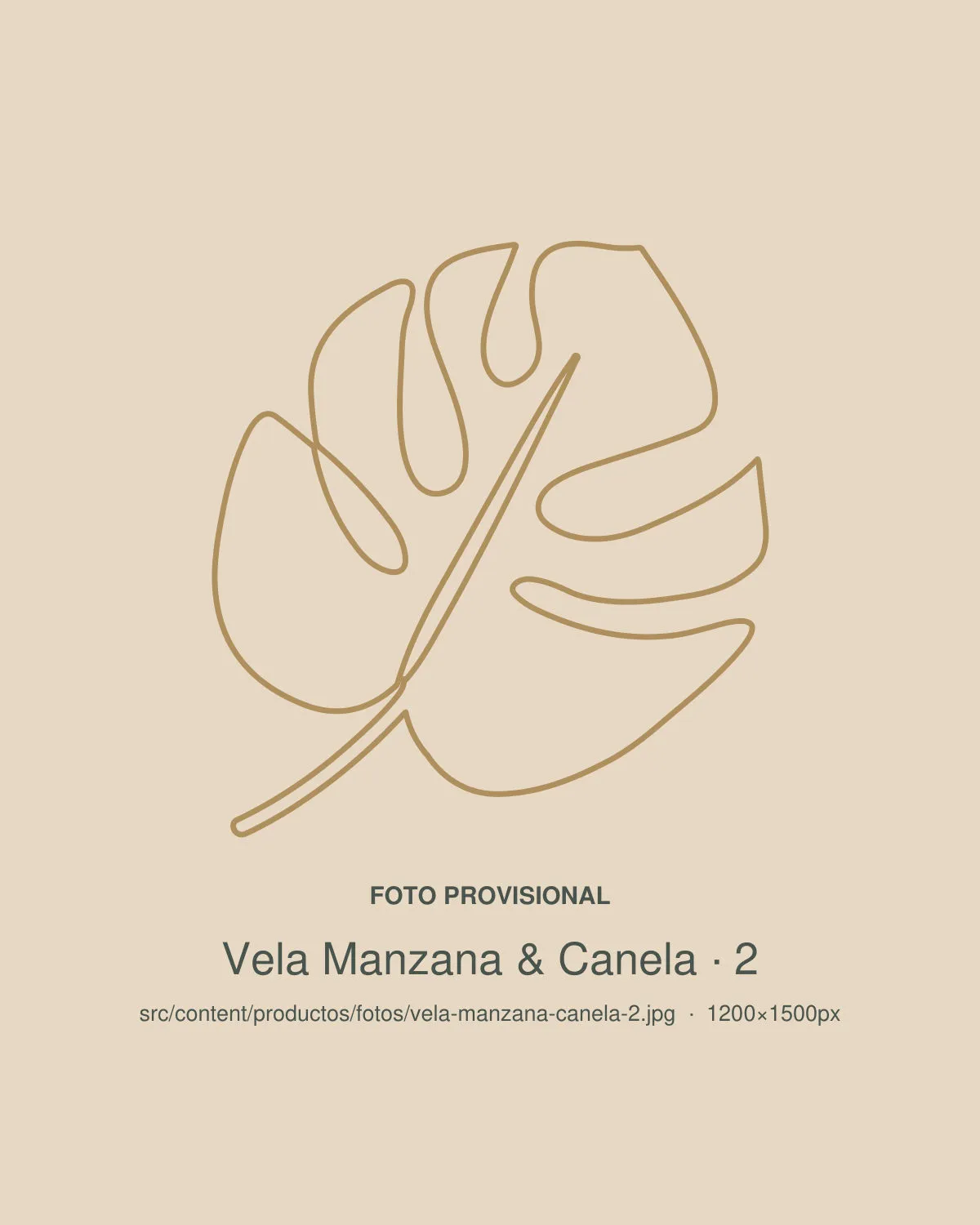 Vela de Soya Manzana & Canela, foto 2 de 2